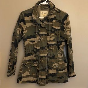 Ci Sono Camo Print Jacket